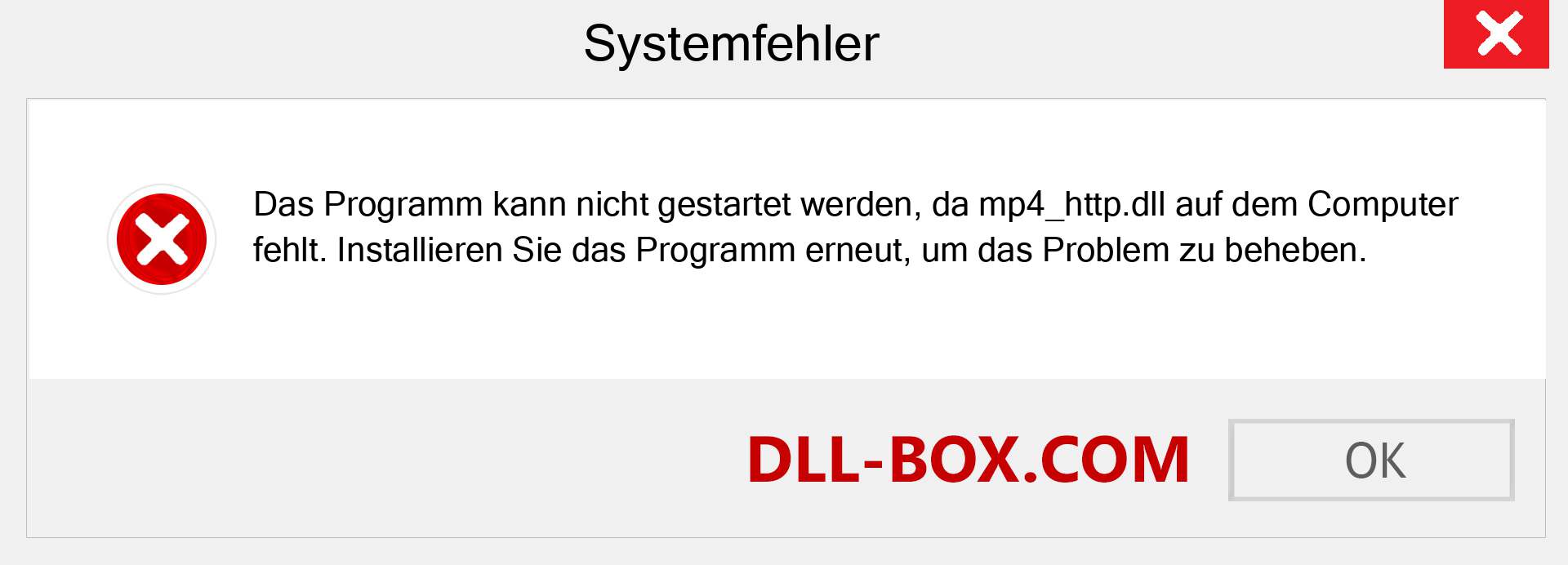 mp4_http.dll-Datei fehlt?. Download für Windows 7, 8, 10 - Fix mp4_http dll Missing Error unter Windows, Fotos, Bildern